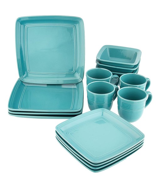 Madelyn Square Dinner Set  16 Piece