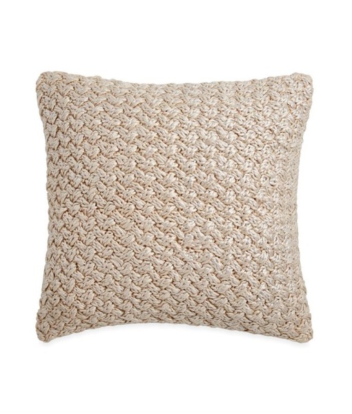 CLOSEOUT! Metallic Knit Decorative Pillow