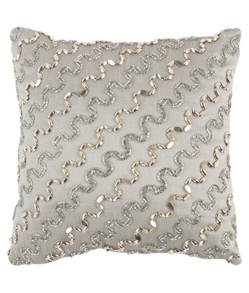 Striped Polyester Filled Decorative Pillow  12