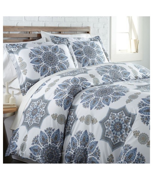 Infinity Reversible Duvet Cover and Sham Set  Queen