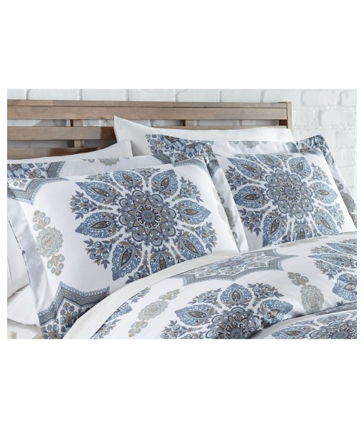 Infinity Reversible Duvet Cover and Sham Set  Queen