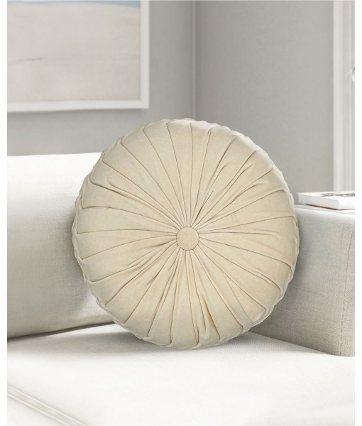 Button Tufted Velvet Decorative Pillow  16