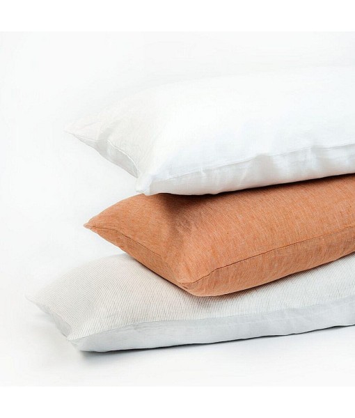 French Linen Body Pillow with removable Sham