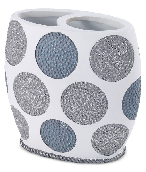 Dotted Circle Toothbrush Holder