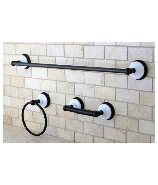 Victorian 3-Pc. Towel Bar Bathroom Hardware Set