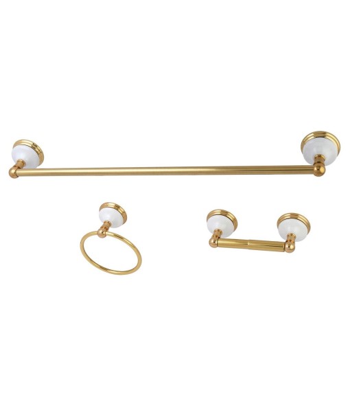 Victorian 3-Pc. Towel Bar Bathroom Hardware Set