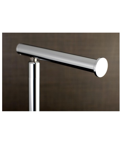 Claremont Dual Freestanding Toilet Paper Stand in Polished Chrome