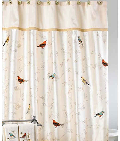 Gilded Birds Shower Collection