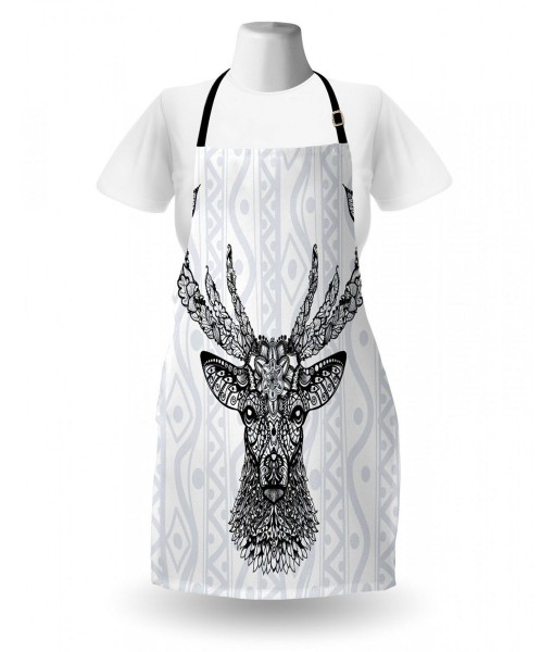 Graceful Deer Silhouette Apron