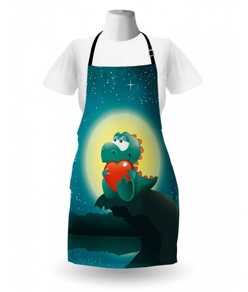 Roaring Dinosaur Apron